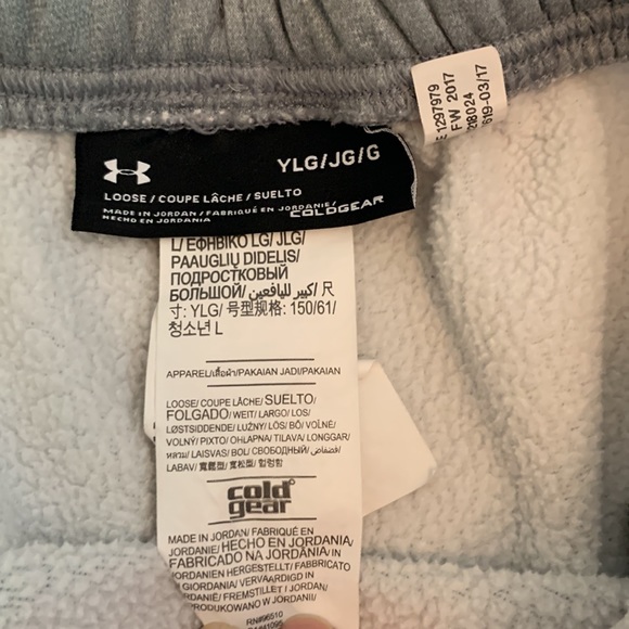 Under Armour Boys fleece-lined track pants - Picture 3 of 9